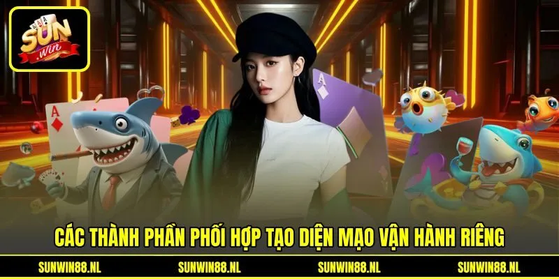 Các thành phần phối hợp tạo diện mạo vận hành riêng