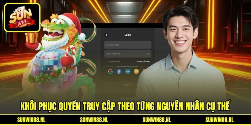 Khôi phục quyền truy cập theo từng nguyên nhân cụ thể Khôi phục quyền truy cập theo từng nguyên nhân cụ thể