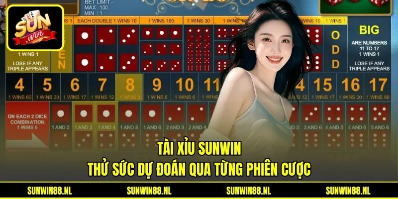 Tài Xỉu Sunwin - Thử Sức Dự Đoán Qua Từng Phiên Cược