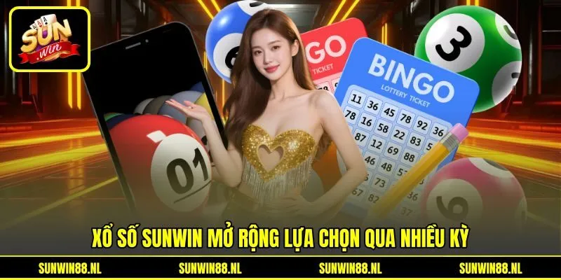 Xổ số Sunwin mở rộng lựa chọn qua nhiều kỳ